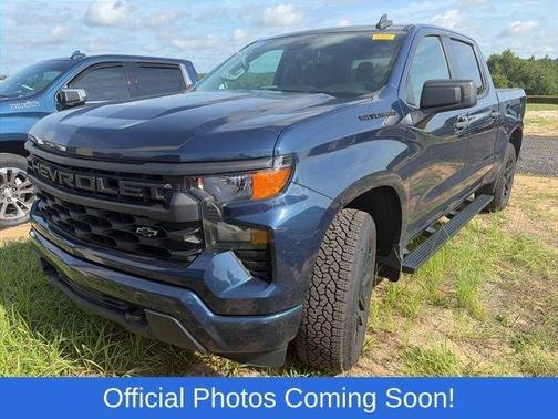 Northsky Blue Metallic 2022 Chevrolet Silverado 1500 Custom