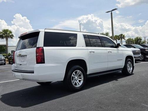 Summit White 2019 Chevrolet Suburban LT