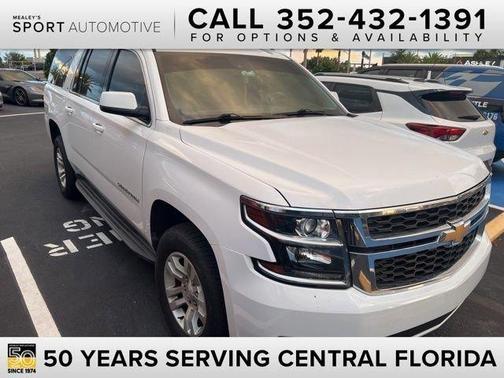Summit White 2019 Chevrolet Suburban LT