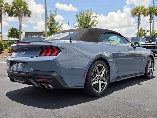 Vapor Blue 2025 Ford Mustang GT Premium