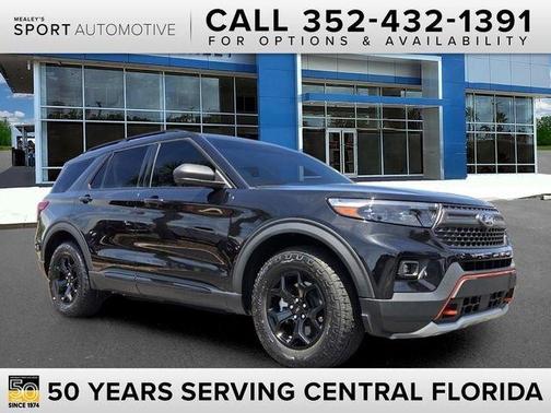 Black Metallic 2023 Ford Explorer Timberline