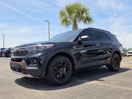 Black Metallic 2023 Ford Explorer Timberline