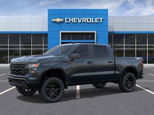 Gray 2026 Chevrolet Silverado 1500 Custom Trail Boss