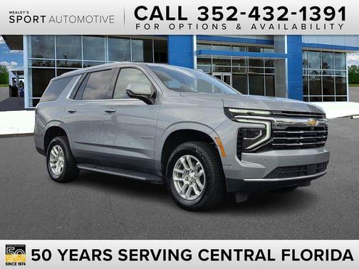 Sterling Gray Metallic 2025 Chevrolet Tahoe LT