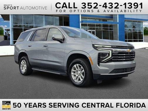 Sterling Gray Metallic 2025 Chevrolet Tahoe LT