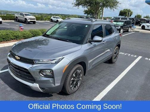 Satin Steel Metallic 2022 Chevrolet Trailblazer LT
