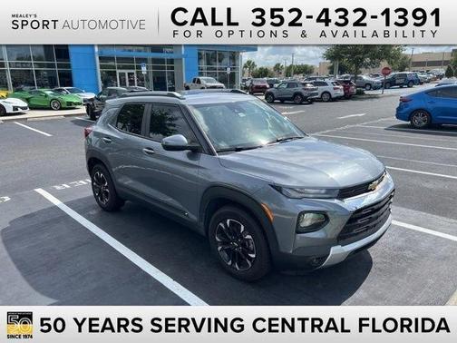 Satin Steel Metallic 2022 Chevrolet Trailblazer LT