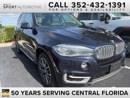 Imperial Blue Metallic 2015 BMW X5 xDrive35d