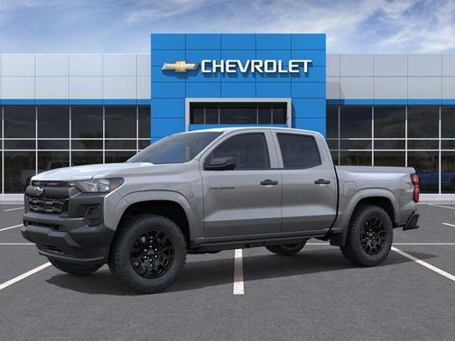 Gray 2026 Chevrolet Colorado WT