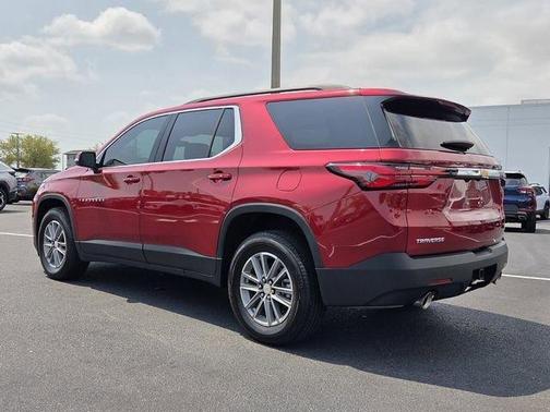 Radiant Red 2023 Chevrolet Traverse LT Cloth