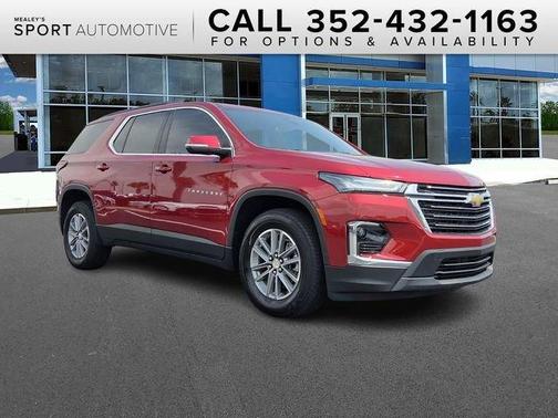 Radiant Red 2023 Chevrolet Traverse LT Cloth