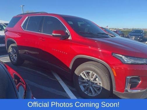 Radiant Red 2023 Chevrolet Traverse LT Cloth