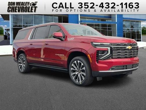Red 2026 Chevrolet Suburban High Country