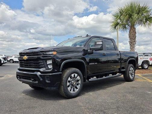 Black 2026 Chevrolet Silverado 2500 Custom