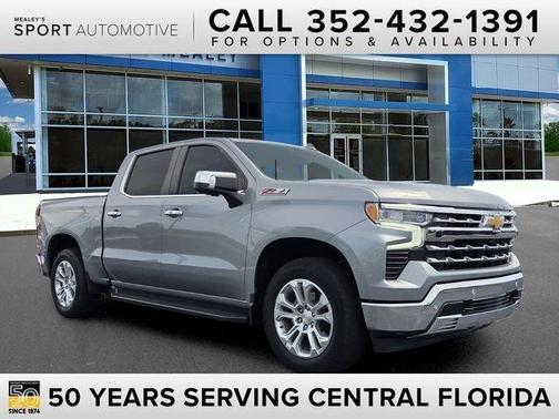 Sterling Gray Metallic 2024 Chevrolet Silverado 1500 LTZ