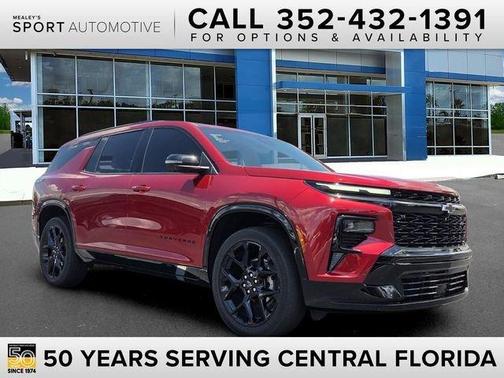 Radiant Red 2024 Chevrolet Traverse RS
