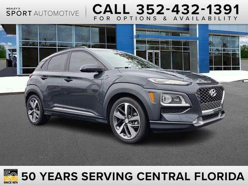Thunder Gray 2020 Hyundai KONA Limited