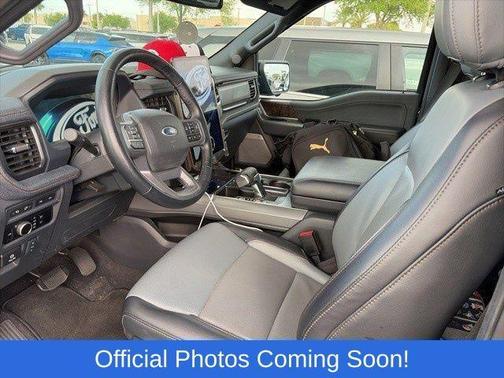 Agate Black Metallic 2023 Ford F-150 Lightning LARIAT