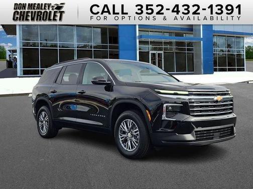 Black 2026 Chevrolet Traverse LT