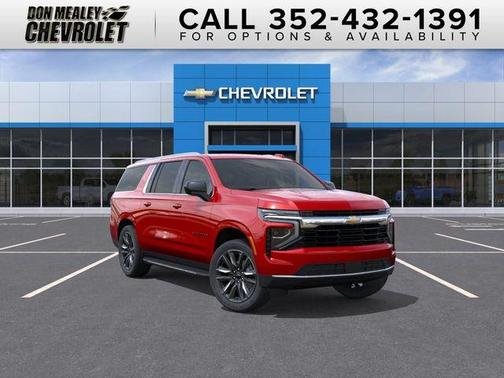Red 2026 Chevrolet Suburban LS