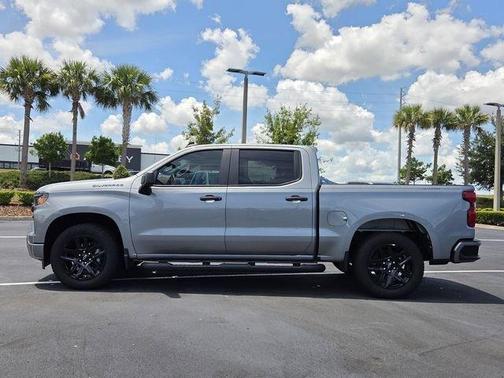 Sterling Gray Metallic 2024 Chevrolet Silverado 1500 Custom