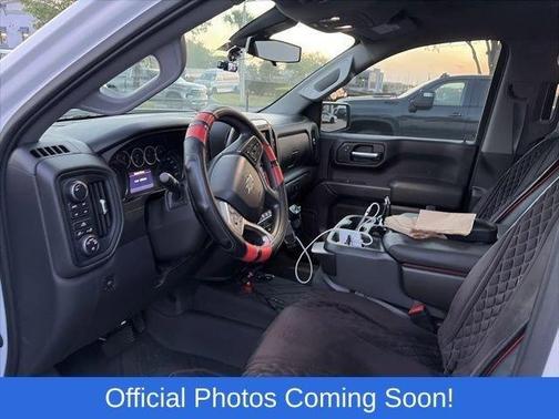 Summit White 2021 Chevrolet Silverado 1500 Custom Trail Boss