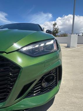 Sonoma Green Metallic 2021 Audi RS 5 2.9T