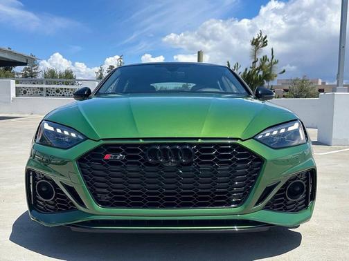 Sonoma Green Metallic 2021 Audi RS 5 2.9T