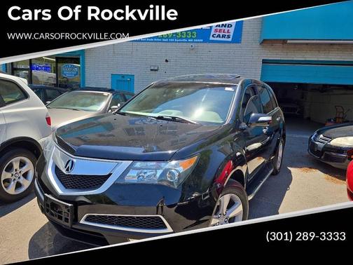 Crystal Black Pearl 2013 Acura MDX 3.7L Technology