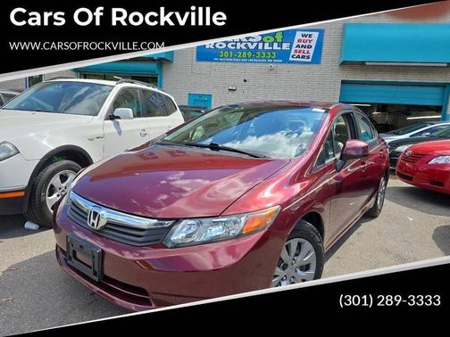 Crimson Pearl 2012 Honda Civic LX