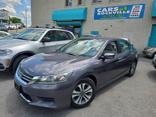 Gray 2015 Honda Accord LX
