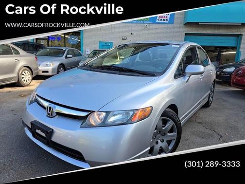 Alabaster Silver Metallic 2008 Honda Civic LX