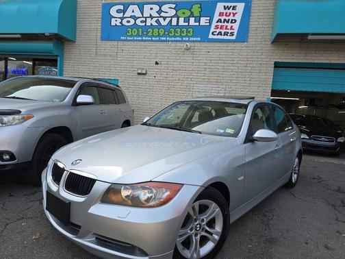 Titanium Silver Metallic 2008 BMW 328 328xi AWD 4dr Sedan