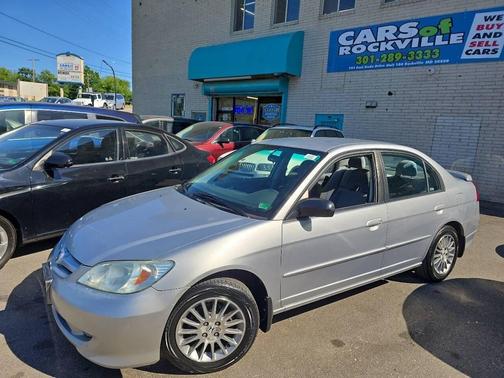 Silver 2005 Honda Civic LX