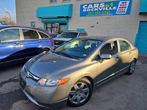 Galaxy Grey Metallic 2008 Honda Civic LX