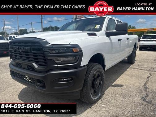 Bright White Clearcoat 2025 RAM 3500 Tradesman Truck