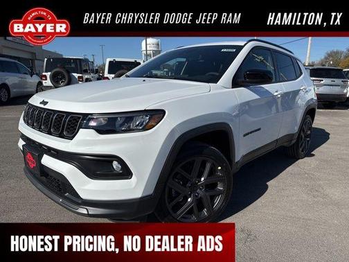 Bright White Clearcoat 2026 Jeep Compass Latitude SUV
