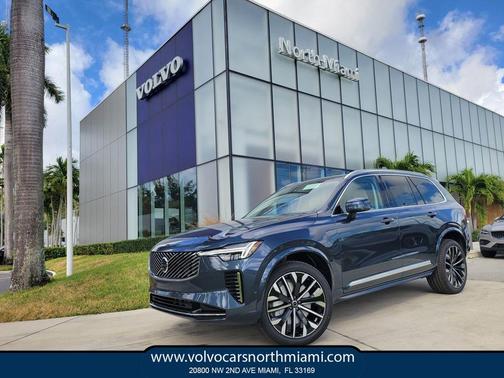 Denim Blue Metallic 2026 Volvo XC90 B6 Plus 7-Seater