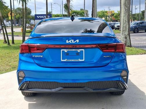 Blue 2024 Kia Forte GT-Line