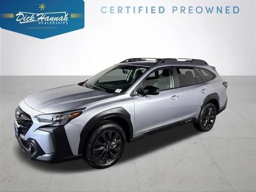 Silver 2025 Subaru Outback Onyx Edition