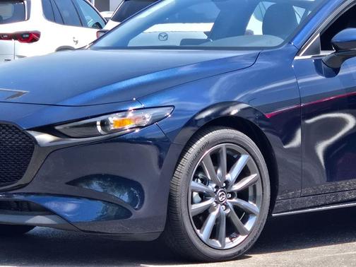 Deep Crystal Blue Mica 2026 Mazda Mazda3 FWD w/Preferred Package