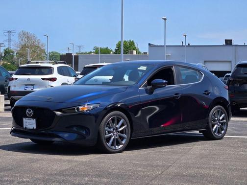 Deep Crystal Blue Mica 2026 Mazda Mazda3 FWD w/Preferred Package