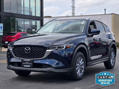 Deep Crystal Blue Mica 2023 Mazda CX-5 2.5 S Select Package