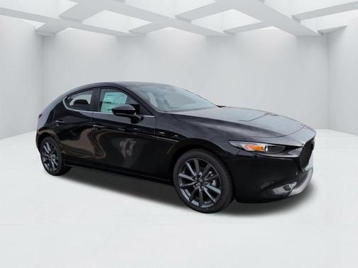 Jet Black Mica 2026 Mazda Mazda3 FWD w/Preferred Package