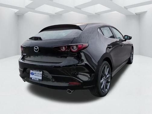 Jet Black Mica 2026 Mazda Mazda3 FWD w/Preferred Package
