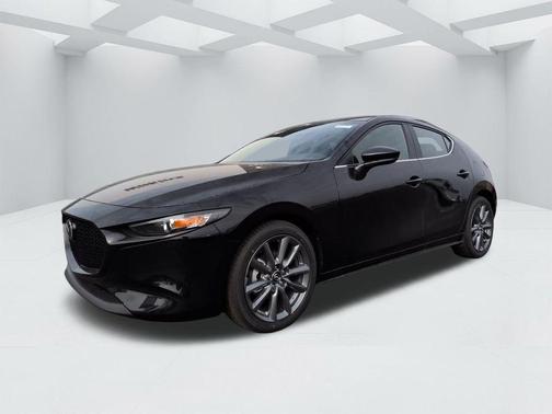 Jet Black Mica 2026 Mazda Mazda3 FWD w/Preferred Package