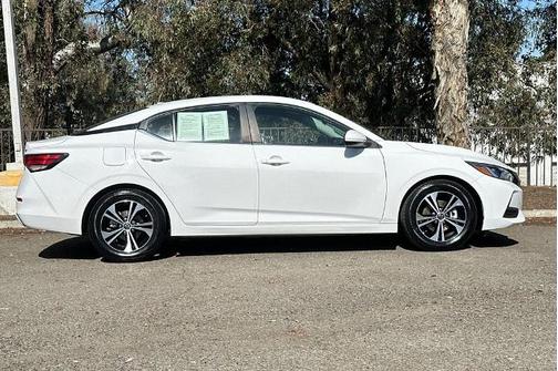 Cloud White 2023 Nissan Sentra SV