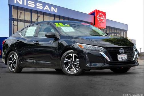 Black 2024 Nissan Sentra SV