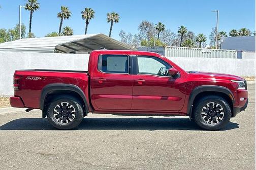 Cardinal Red Metallic 2024 Nissan Frontier PRO-X