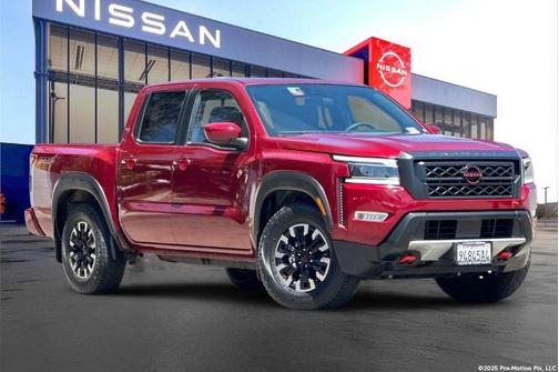 Cardinal Red Metallic 2024 Nissan Frontier PRO-X